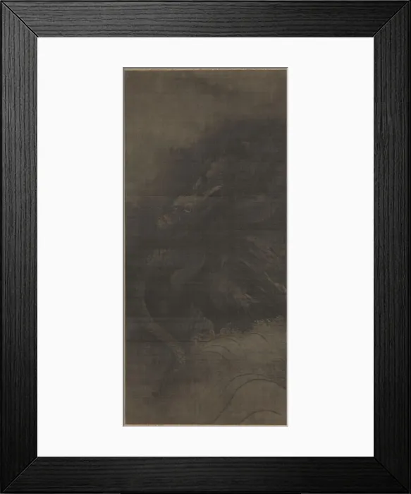 Framed Print : Dragon; Tiger, c. 1250-1279. Creator: Fachang Muqi (Chinese, 1220-1280) Framed Print : Dragon; Tiger, c. 1250-1279. Creator: Fachang Muqi (Chinese, 1220-1280)