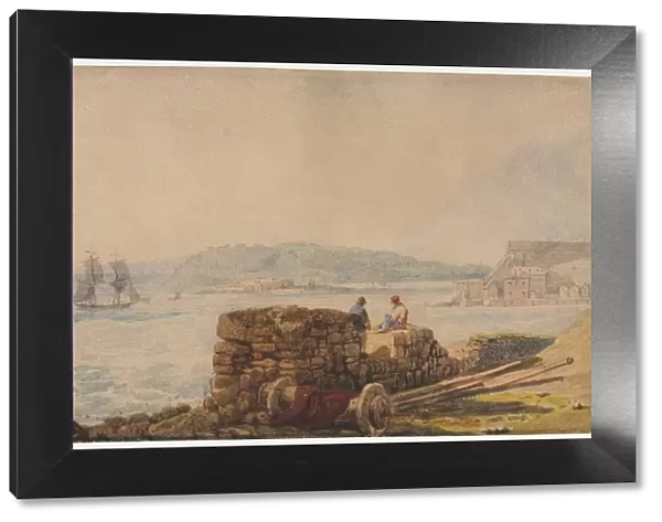 Drakes Island, Plymouth. Creator: Samuel Prout (British, 1783-1852)