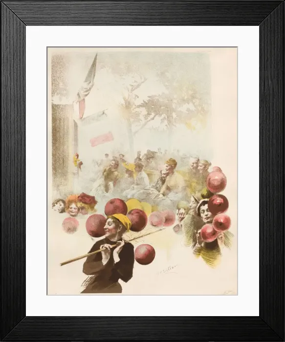 Framed Print : Polichinelle, 1899. Creator: Henri Patrice Dillon (American, 1851-1909); Imprimerie Champenois Framed Print : Polichinelle, 1899. Creator: Henri Patrice Dillon (American, 1851-1909); Imprimerie Champenois