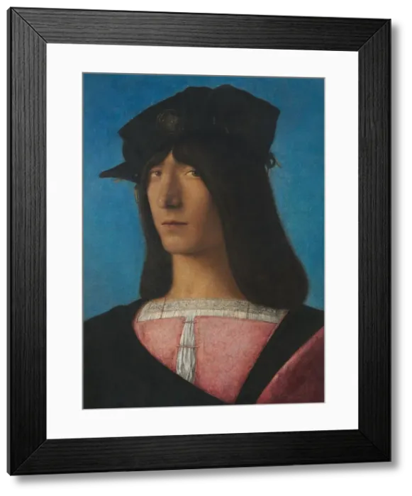 Framed Print : Portrait of a Man, c. 1510s. Creator: Bartolomeo Veneto (Italian, 1531) Framed Print : Portrait of a Man, c. 1510s. Creator: Bartolomeo Veneto (Italian, 1531)