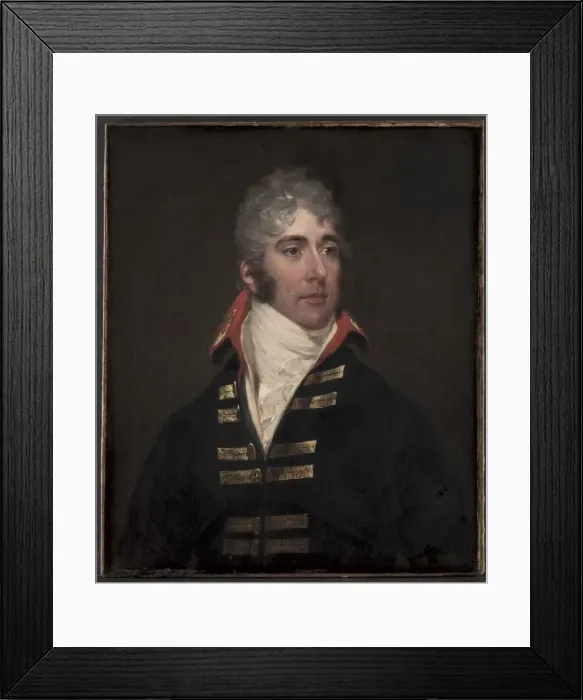 Framed Print : Portrait of a Man, c. 1800. Creator: William Beechey (British, 1753-1839) Framed Print : Portrait of a Man, c. 1800. Creator: William Beechey (British, 1753-1839)