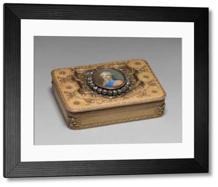 Framed Print : Portrait of a Man, mid 1800s. Creator: Unknown Framed Print : Portrait of a Man, mid 1800s. Creator: Unknown