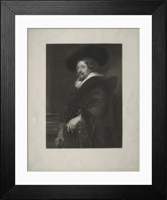 Framed Print : Portrait of a Man, 1800s. Creator: Unknown Framed Print : Portrait of a Man, 1800s. Creator: Unknown