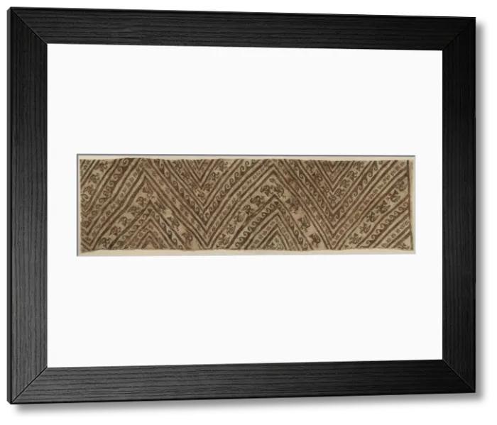 Framed Print : Painted Wrapping for Mummy, c. 1100-1400 A. D Creator: Unknown Framed Print : Painted Wrapping for Mummy, c. 1100-1400 A. D Creator: Unknown