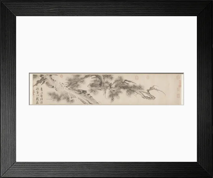 Framed Print : Old Pine Tree, late 1530s. Creator: Wen Zhengming (Chinese, 1470-1559) Framed Print : Old Pine Tree, late 1530s. Creator: Wen Zhengming (Chinese, 1470-1559)