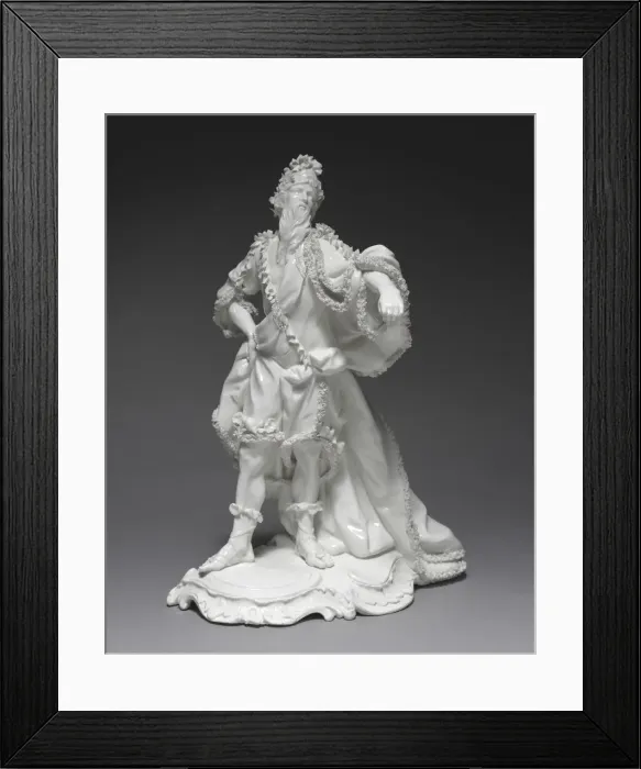 Framed Print : Oceanus, c. 1765. Creator: Frankenthal Porcelain Factory (German); Konrad Linck (German Framed Print : Oceanus, c. 1765. Creator: Frankenthal Porcelain Factory (German); Konrad Linck (German