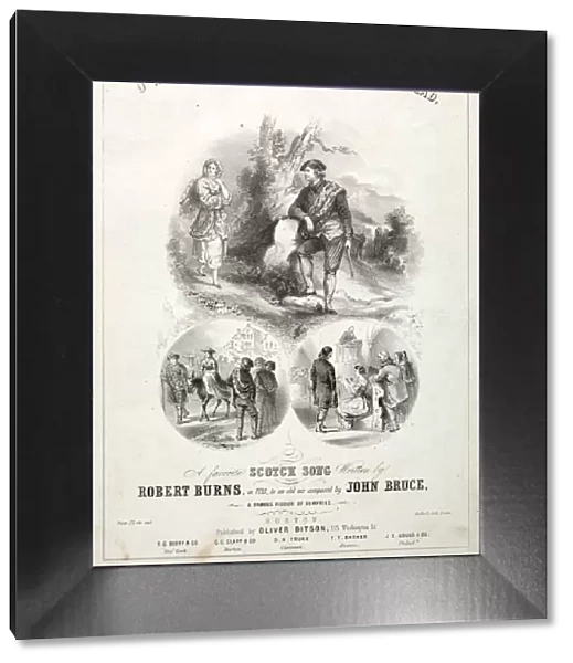 Oh Whistle and Ill Come to you, My Lad - Sheet Music Cover. Creator: Winslow Homer (American