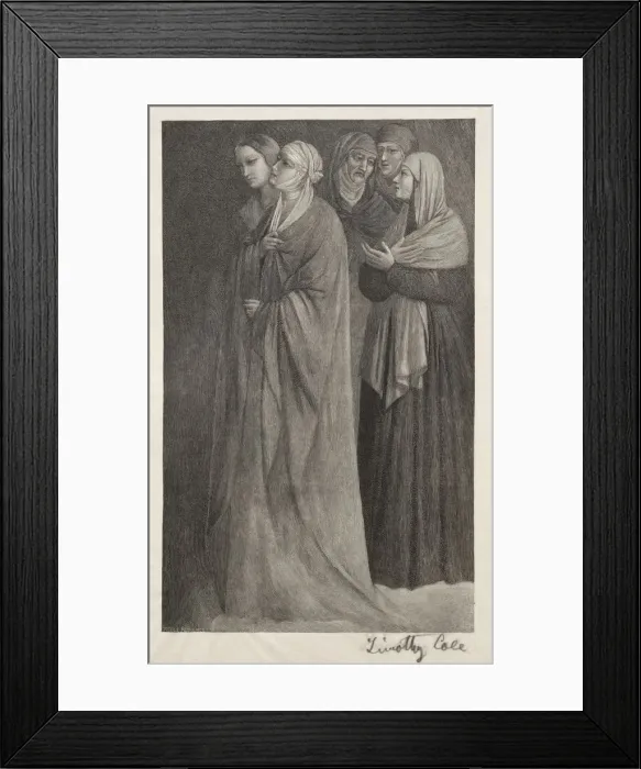 Framed Print : Old Italian Masters: Group, 1888-1892. Creator: Timothy Cole (American, 1852-1931) Framed Print : Old Italian Masters: Group, 1888-1892. Creator: Timothy Cole (American, 1852-1931)