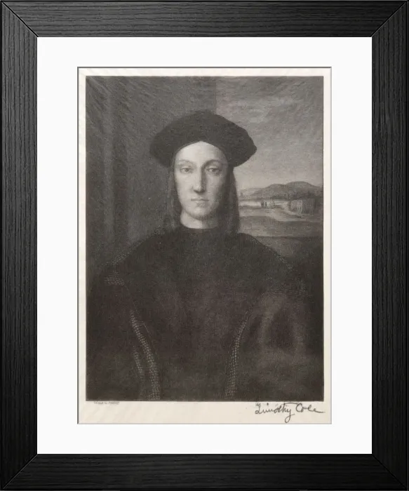 Framed Print : Old Italian Masters: Guidobaldo di Montefeltro, Duke of Urbino, 1888-1892. Creator Framed Print : Old Italian Masters: Guidobaldo di Montefeltro, Duke of Urbino, 1888-1892. Creator