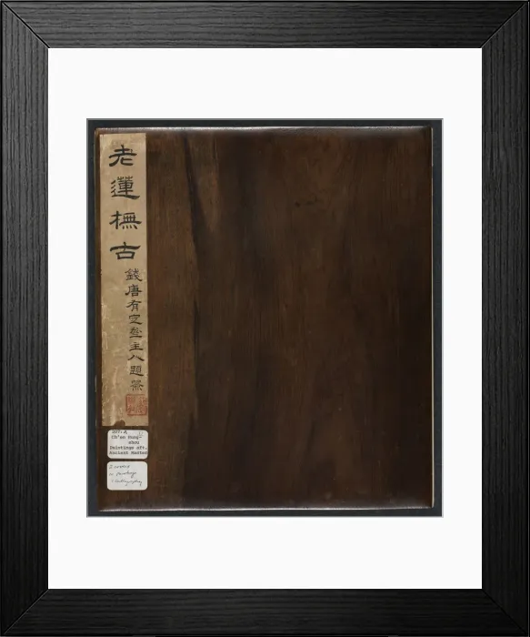 Framed Print : Paintings after Ancient Masters: Volume 2, 1598-1652. Creator: Chen Hongshou (Chinese Framed Print : Paintings after Ancient Masters: Volume 2, 1598-1652. Creator: Chen Hongshou (Chinese