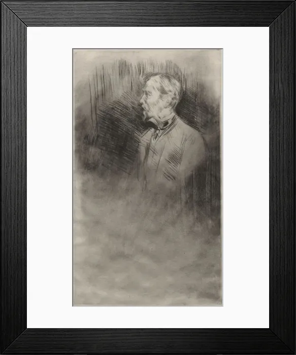 Framed Print : Lord Wolseley. Creator: James McNeill Whistler (American, 1834-1903) Framed Print : Lord Wolseley. Creator: James McNeill Whistler (American, 1834-1903)