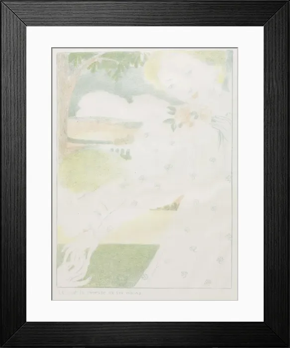 Framed Print : Love: Pl. 8, And It is the Caress of the Hands (Amour: Pl. 8, Et cest la caresse de ses mains) Framed Print : Love: Pl. 8, And It is the Caress of the Hands (Amour: Pl. 8, Et cest la caresse de ses mains)