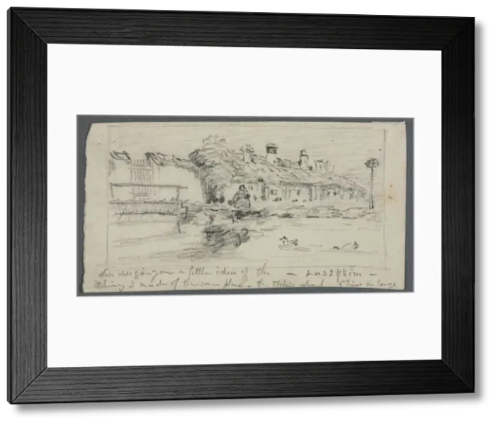 Framed Print : Lustheim. Creator: Otto H. Bacher (American, 1856-1909) Framed Print : Lustheim. Creator: Otto H. Bacher (American, 1856-1909)