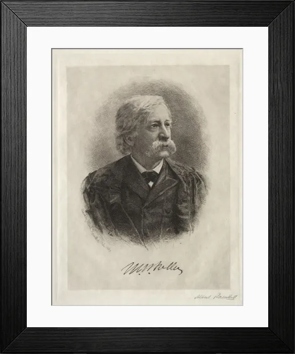Framed Print : M. W. Fuller, 1889. Creator: Albert Rosenthal (American, 1863-1939) Framed Print : M. W. Fuller, 1889. Creator: Albert Rosenthal (American, 1863-1939)