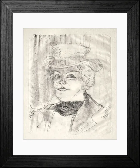 Framed Print : Madame Rejane, 1899. Creator: Henri de Toulouse-Lautrec (French, 1864-1901) Framed Print : Madame Rejane, 1899. Creator: Henri de Toulouse-Lautrec (French, 1864-1901)