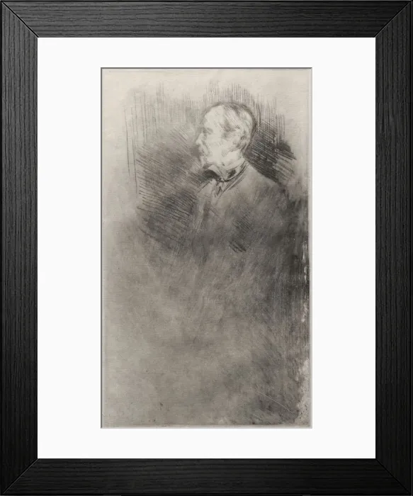 Framed Print : Lord Wolseley. Creator: James McNeill Whistler (American, 1834-1903) Framed Print : Lord Wolseley. Creator: James McNeill Whistler (American, 1834-1903)