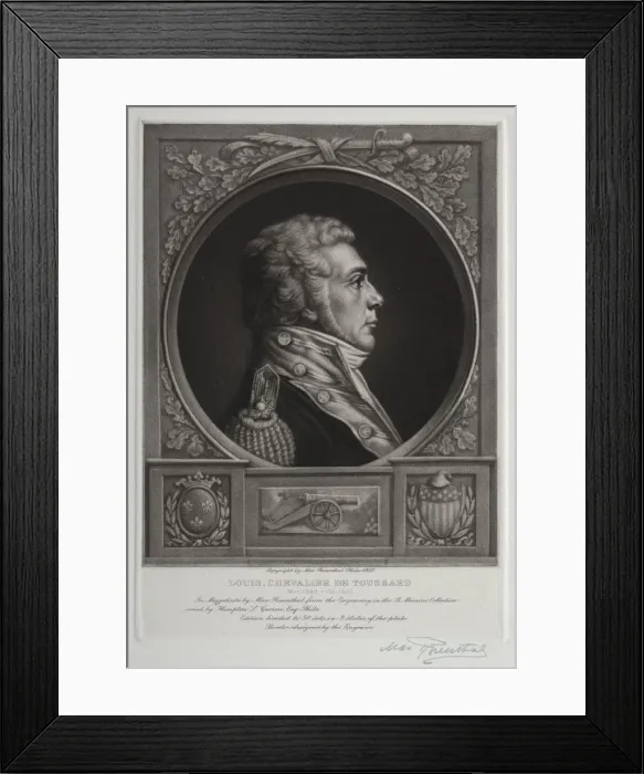Framed Print : Louis, Chevalier de Toussard, 1900. Creator: Max Rosenthal (American, 1833-1918) Framed Print : Louis, Chevalier de Toussard, 1900. Creator: Max Rosenthal (American, 1833-1918)