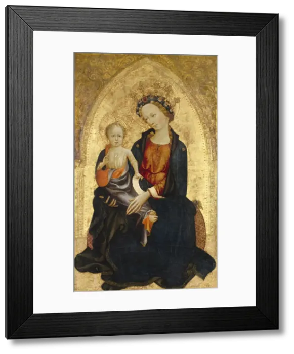 Framed Print : Madonna and Child, c. 1400. Creator: Gherardo Starnina (Italian, c. 1360-bef 1413) Framed Print : Madonna and Child, c. 1400. Creator: Gherardo Starnina (Italian, c. 1360-bef 1413)