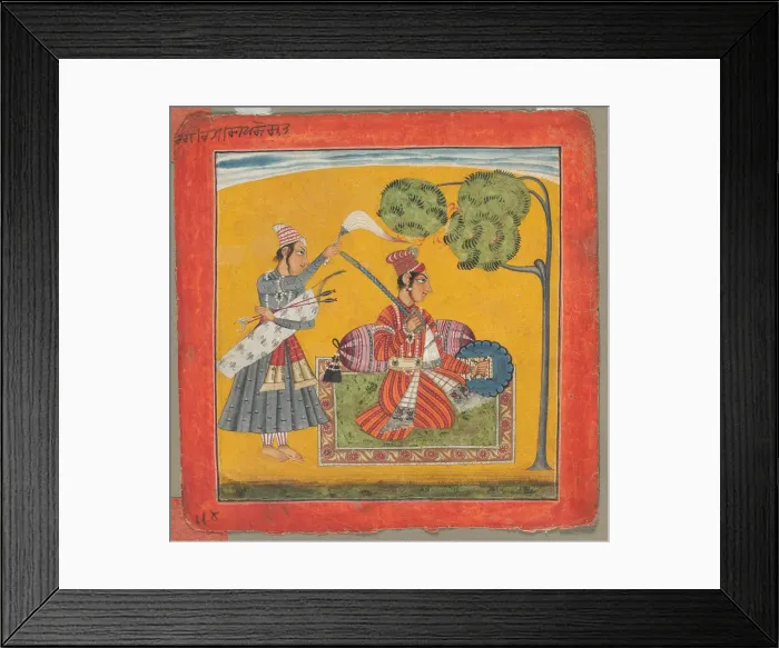Framed Print : Dipak Raga, One of the Thirty-Six Melodies (Ragamala): Personifying Love, c. 1690 Framed Print : Dipak Raga, One of the Thirty-Six Melodies (Ragamala): Personifying Love, c. 1690