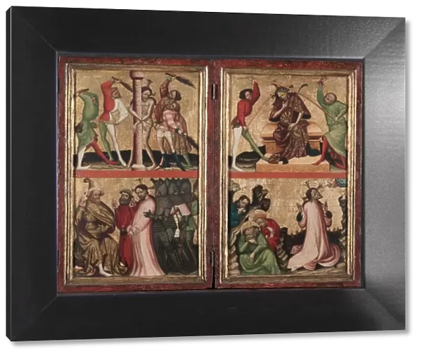 Diptych with the Passion of Christ, c. 1400. Creator: Unknown