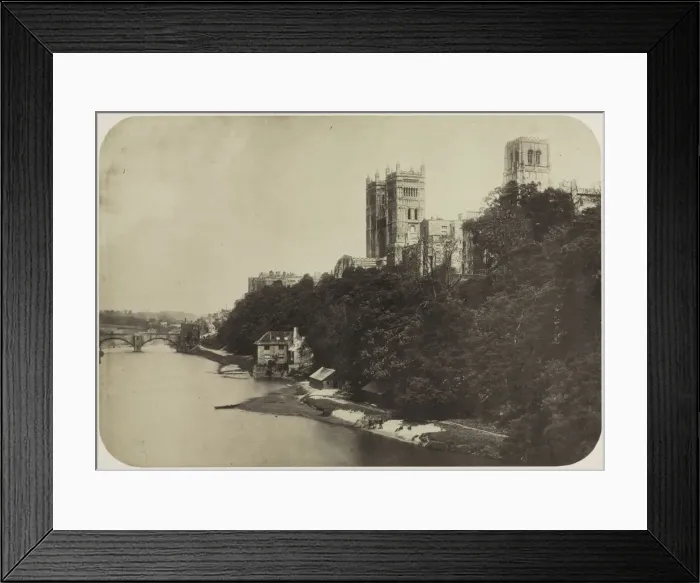 Framed Print : Durham Cathedral, 1858. Creator: Unidentified Photographer