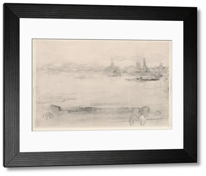 Framed Print : Early Morning, 1898. Creator: James McNeill Whistler (American, 1834-1903) Framed Print : Early Morning, 1898. Creator: James McNeill Whistler (American, 1834-1903)