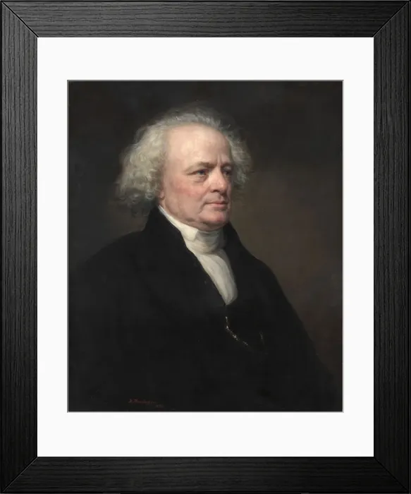 Framed Print : Dr. John W. Francis, 1857. Creator: Daniel Huntington (American, 1816-1906) Framed Print : Dr. John W. Francis, 1857. Creator: Daniel Huntington (American, 1816-1906)