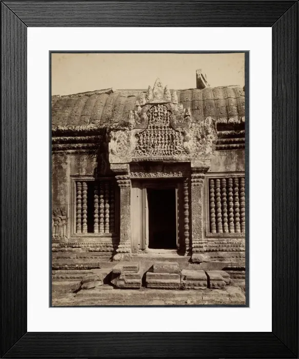 Framed Print : Doorway Through an Inner Enclosure, Angkor Wat, Cambodia, c Framed Print : Doorway Through an Inner Enclosure, Angkor Wat, Cambodia, c