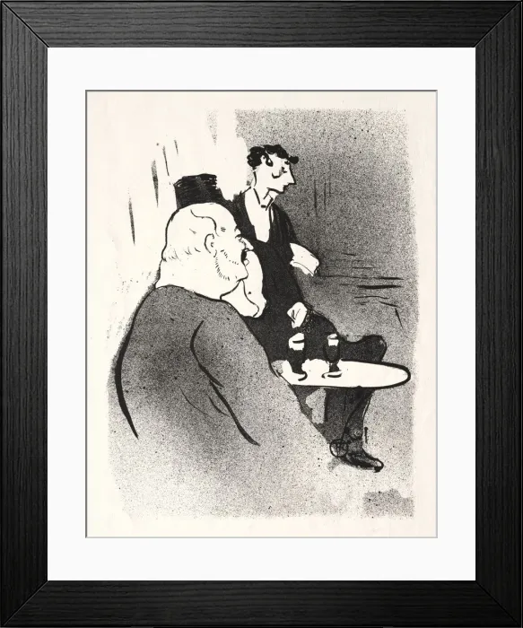 Framed Print : Ducarre aux ambassadeurs, 1893. Creator: Henri de Toulouse-Lautrec (French, 1864-1901) Framed Print : Ducarre aux ambassadeurs, 1893. Creator: Henri de Toulouse-Lautrec (French, 1864-1901)