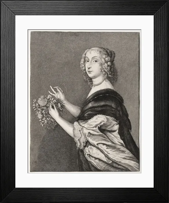 Framed Print : Cecilia, Lady Killigrew. Creator: Robert Gaywood (British, 1650-1711) Framed Print : Cecilia, Lady Killigrew. Creator: Robert Gaywood (British, 1650-1711)