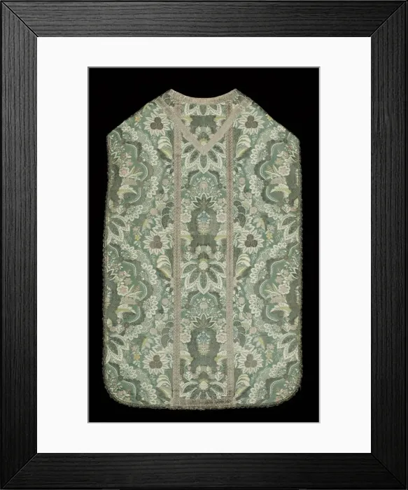 Framed Print : Chasuble, c. 1720s. Creator: Unknown Framed Print : Chasuble, c. 1720s. Creator: Unknown