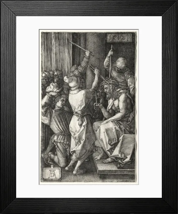 Framed Print : Christ Crowned with Thorns, 1512. Creator: Albrecht Dürer (German, 1471-1528) Framed Print : Christ Crowned with Thorns, 1512. Creator: Albrecht Dürer (German, 1471-1528)