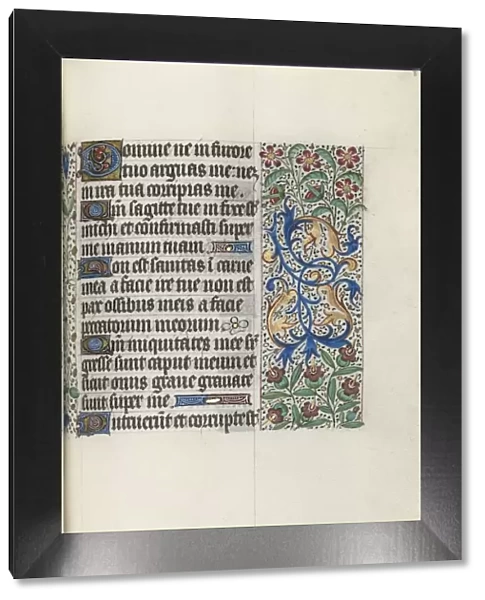 Book of Hours (Use of Rouen): fol. 83r, c. 1470. Creator: Master of the Geneva Latini (French