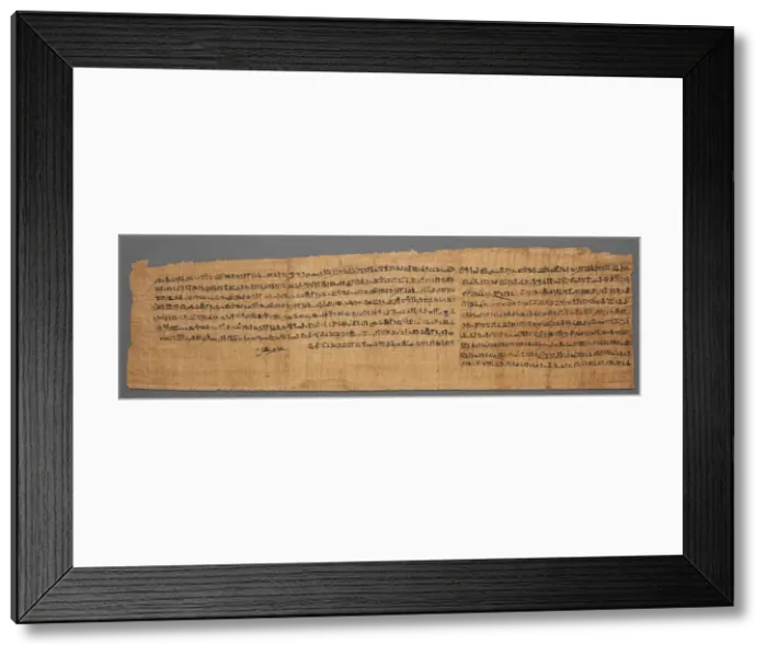 Framed Print : Book of the Dead of Bakenmut, 1000-900 BC. Creator: Unknown Framed Print : Book of the Dead of Bakenmut, 1000-900 BC. Creator: Unknown