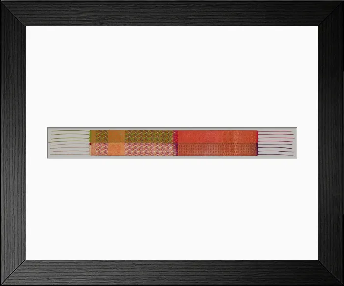 Framed Print : Bridal wedding sash, 1800s. Creator: Unknown Framed Print : Bridal wedding sash, 1800s. Creator: Unknown