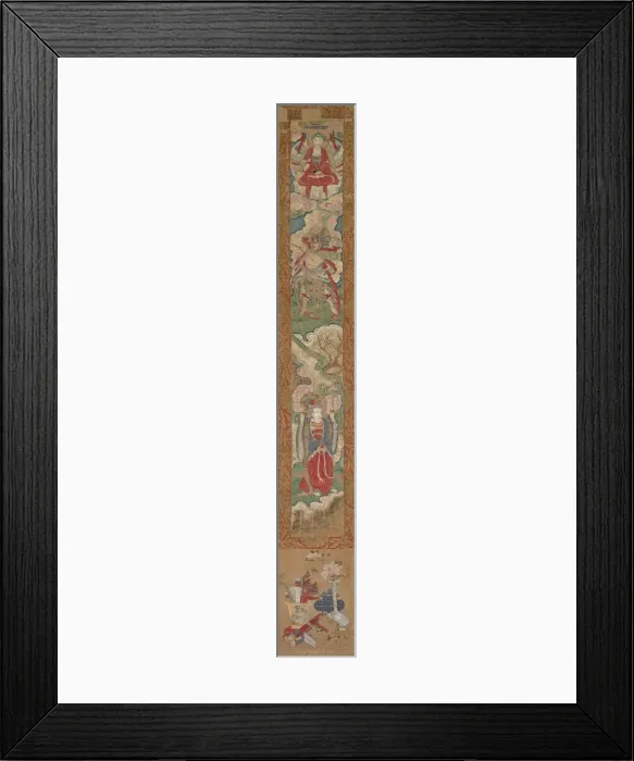 Framed Print : Buddhist Panel, 1300s. Creator: Unknown Framed Print : Buddhist Panel, 1300s. Creator: Unknown