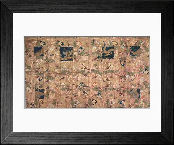 Framed Print : Buddhist Priest Robe and Sash, 1800s. Creator: Unknown Framed Print : Buddhist Priest Robe and Sash, 1800s. Creator: Unknown