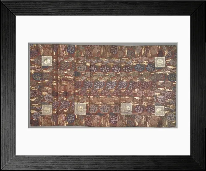 Framed Print : Buddhist Vestment (Kesa), late 1800s-early 1900s. Creator: Unknown Framed Print : Buddhist Vestment (Kesa), late 1800s-early 1900s. Creator: Unknown