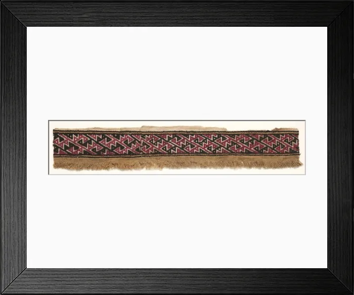Framed Print : Border Strip, c. 1100-1400. Creator: Unknown Framed Print : Border Strip, c. 1100-1400. Creator: Unknown