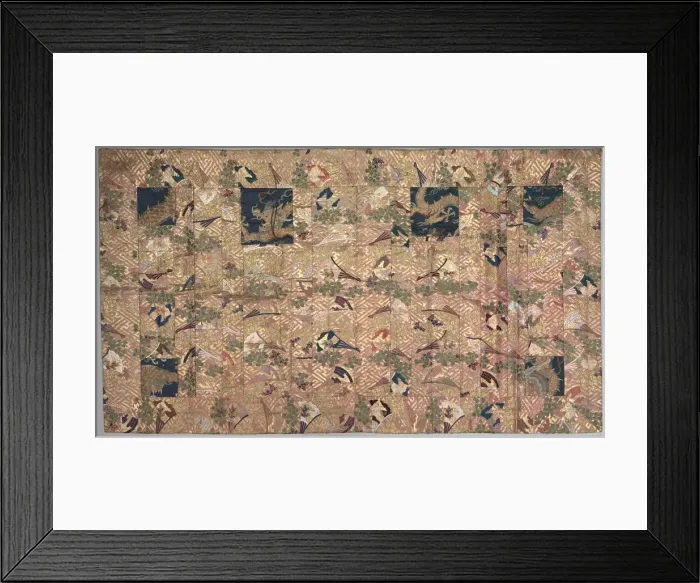 Framed Print : Buddhist Priest Robe (Kesa), 1800s. Creator: Unknown Framed Print : Buddhist Priest Robe (Kesa), 1800s. Creator: Unknown