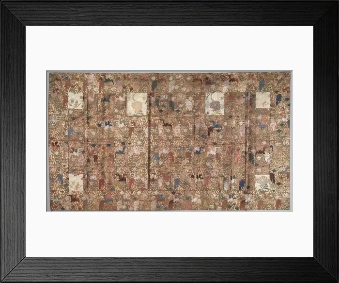 Framed Print : Buddhist Priest Robe, 1700s-1800s. Creator: Unknown