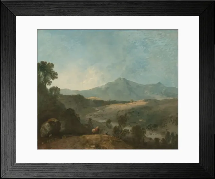 Framed Print : Cader Idris, with the Mawddach River, c. 1774. Creator: Richard Wilson (British, 1714-1782) Framed Print : Cader Idris, with the Mawddach River, c. 1774. Creator: Richard Wilson (British, 1714-1782)