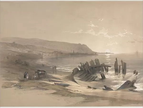 Caiaphas Looking Towards Mount Carmel, 1839. Creator: David Roberts (British, 1796-1864)
