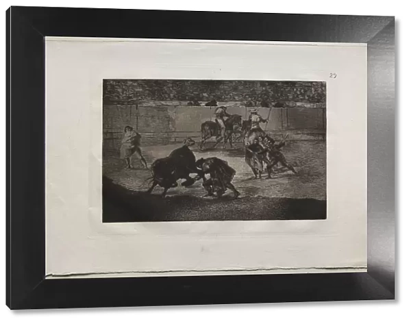Bullfights: Pepe Illo Making the Pass of the Recorte, 1876
