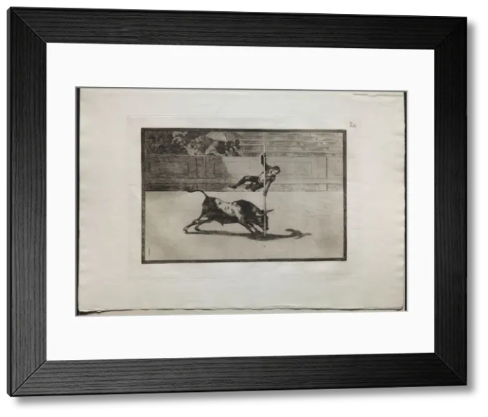 Framed Print : Bullfights: The Agility and Audacity of Juanito Apinani in (the Ring) at Madrid, 1876 Framed Print : Bullfights: The Agility and Audacity of Juanito Apinani in (the Ring) at Madrid, 1876