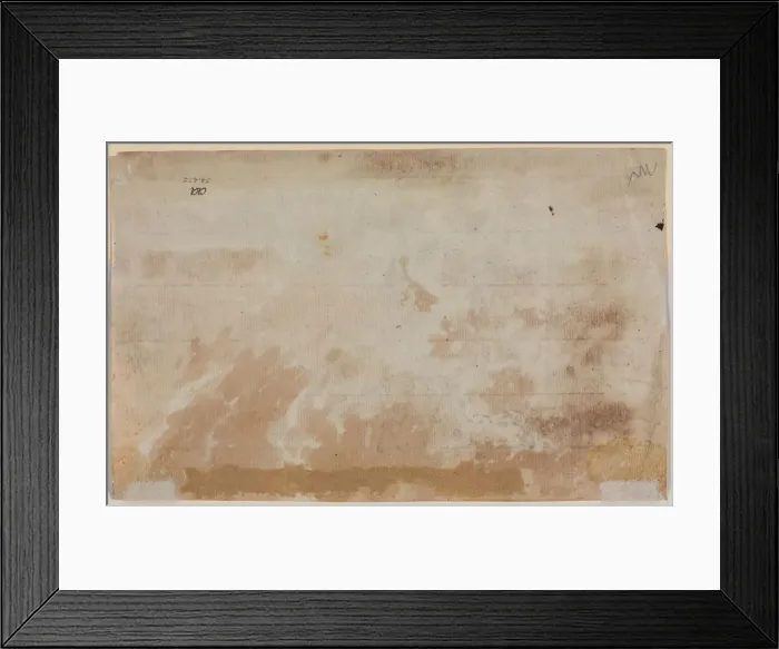 Framed Print : Cattle, second or last third 1800s. Creator: Jules Dupre (French, 1811-1889) Framed Print : Cattle, second or last third 1800s. Creator: Jules Dupre (French, 1811-1889)