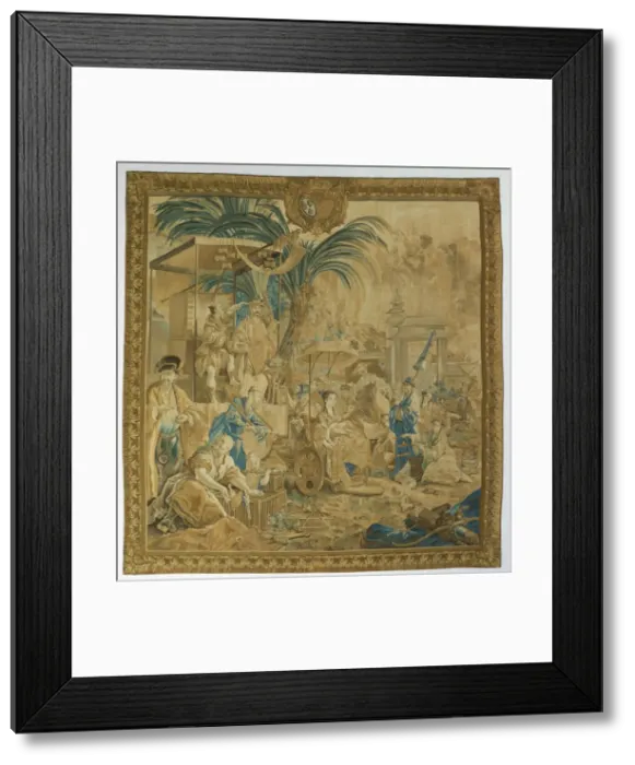 Framed Print : Chinese Fair, 1723-1774. Creator: Beauvais (French); Jean Joseph Dumons (French, 1687-1779) Framed Print : Chinese Fair, 1723-1774. Creator: Beauvais (French); Jean Joseph Dumons (French, 1687-1779)