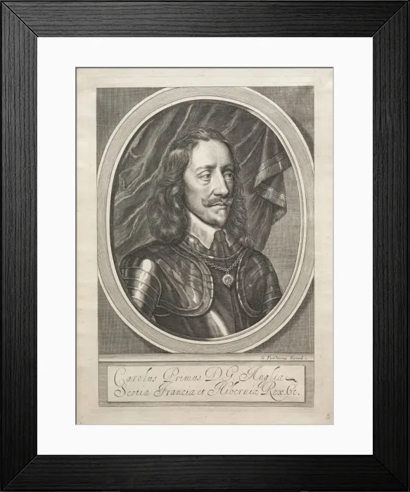 Framed Print : Charles I. Creator: William Faithorne (British, 1616-1691) Framed Print : Charles I. Creator: William Faithorne (British, 1616-1691)