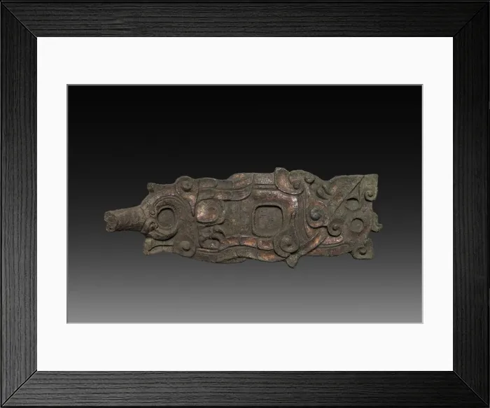 Framed Print : Clasp, Tang dynasty (618-907). Creator: Unknown Framed Print : Clasp, Tang dynasty (618-907). Creator: Unknown