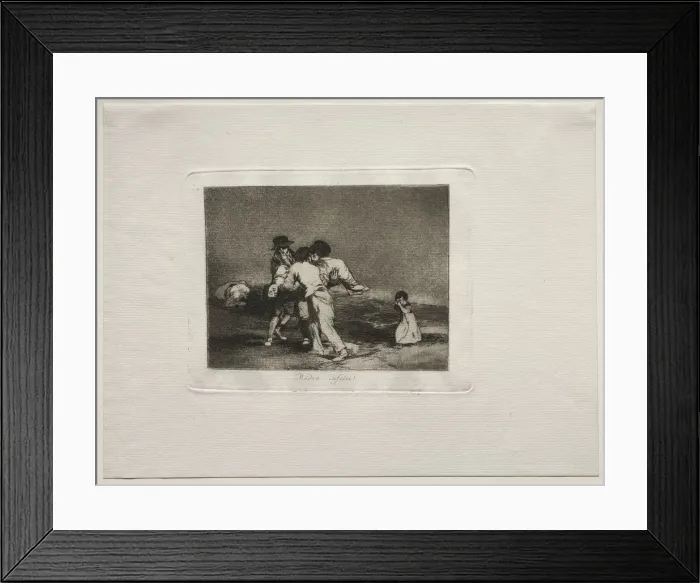 Framed Print : The Horrors of War: Unhappy Mother. Creator: Francisco de Goya (Spanish, 1746-1828) Framed Print : The Horrors of War: Unhappy Mother. Creator: Francisco de Goya (Spanish, 1746-1828)